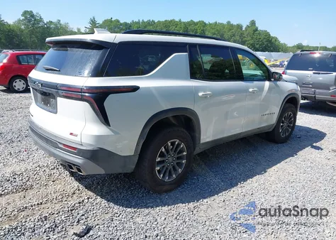 2024 Chevrolet Traverse Awd Z71 из США, поврежденный, VIN 1GNEVJKS9RJ235328